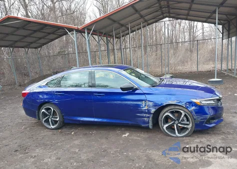 2022 Honda Accord Sport 2.0T from USA, damaged, VIN 1HGCV2F37NA019952